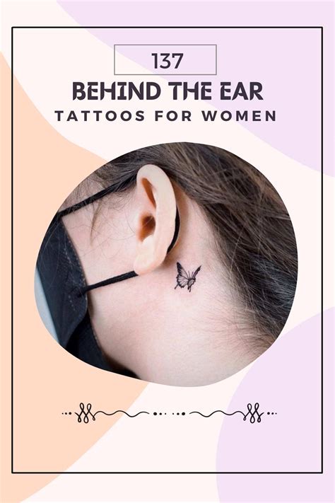 137 Behind The Ear Tattoos For Women Tattoo Glee