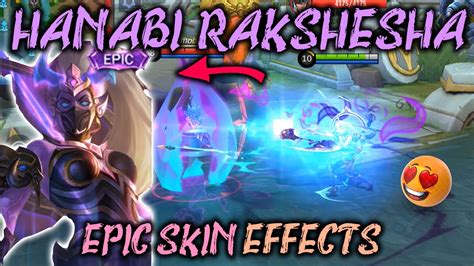 Hanabi Rakshesha EPIC Skin Gameplay EPIC EVIL DEMON Mobile