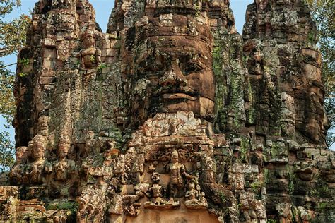 Victory Gate Of Angkor Thom In Cambodia Photograph By Artur Bogacki