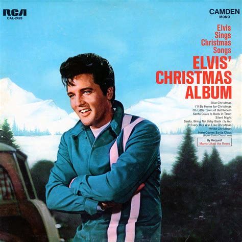 Elvis Presley Christmas Album CAL2428 Christmas LPs To CD Operated