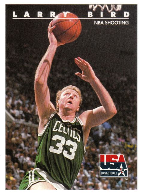 Larry Bird Skybox Usa Team Basketball Larry Bird