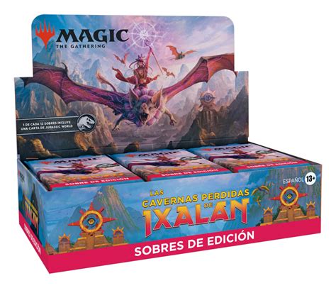 Caja Sellada Sobres De Edicion De Las Cavernas Perdidas De Ixalan