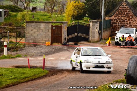 Couderc Florent Sabatier Bertille Peugeot Xsi Rallye National