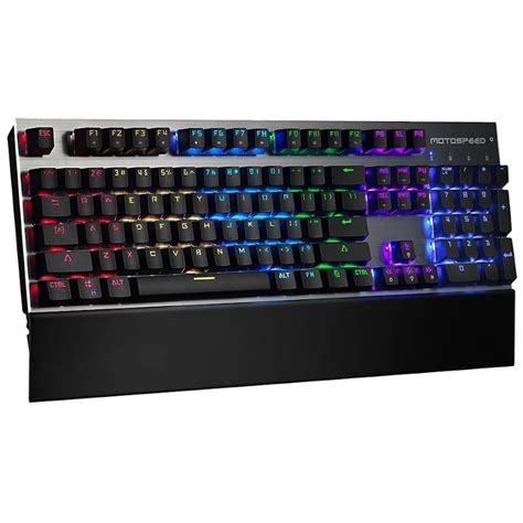 Teclado Mecânico Gaming MotoSpeed CK108 RGB Switch Azul