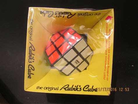 New The Original Rubiks Cube 1980 2164 2 Ideal Puzzle Game Factory