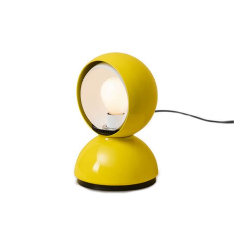 Artemide Lampada Da Tavolo Eclisse Giallo Longho Design Concept Store