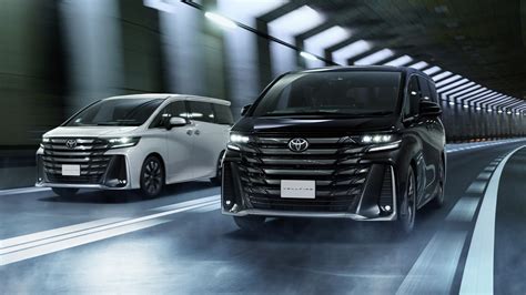 Toyota Introduces Next Gen Alphard And Vellfire Minivan Siblings PHEV