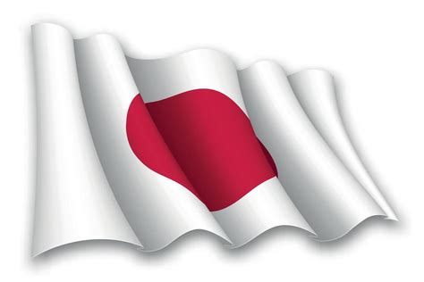 Realistic Waving Flag Of Japan 43699718 Vector Art At Vecteezy