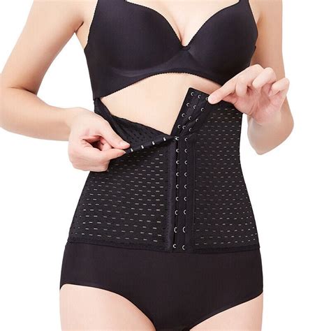 Buy Women Corset Waist Trainer Tummy Girdle Belt Body Shaper Training Corset Trimmer Mydeal