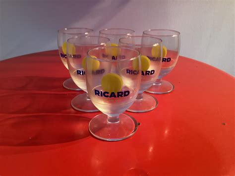 LOT DE 6 VERRES RICARD BALLON SOLEIL ROND NOUVEAU MODELE NEUF Amazon