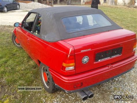 1993 Opel Kadett E convertible Edition - Car Photo and Specs