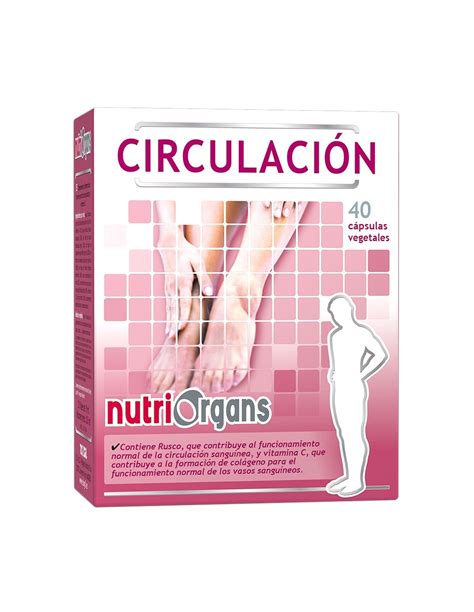 Nutriorgans Circulacion 40 Capsulas De Tongil