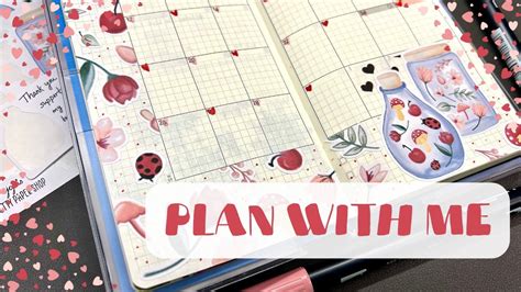 Plan With Me Hobonichi Weeks February Monthly Youtube