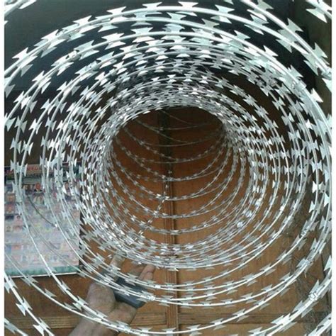 Stainless Steel Barbed Wire Razor Wire NEWCORE GLOBAL PVT LTD