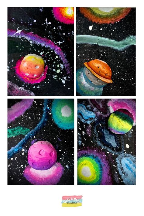 space art project | Space art projects, Outer space art, Space painting