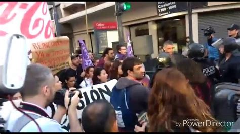 Corte Y Represión En Protesta De Despedidos De Coca Cola Estado De Alerta