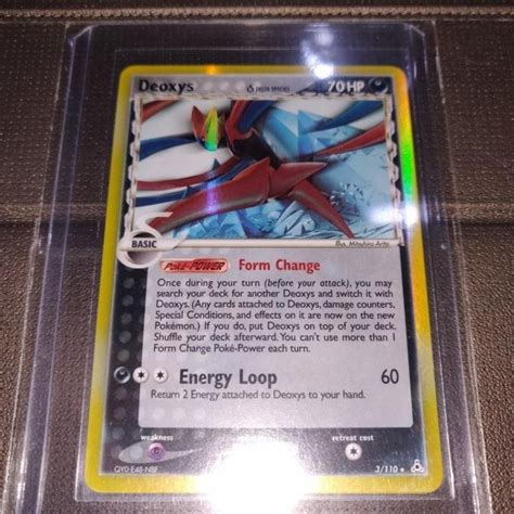 Jual Kartu Pokemon Tcg En Ex Holon Phantoms Deoxys Delta Species R Holo