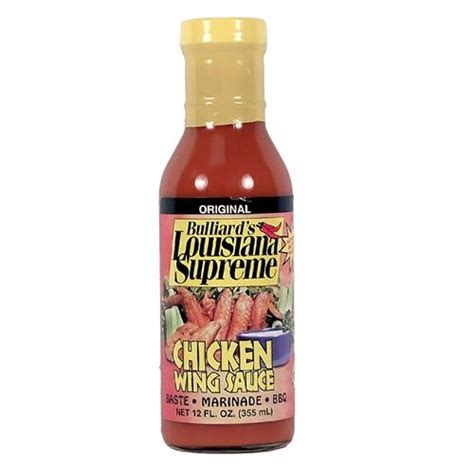 Wholesale Louisiana Supreme Chicken Wing Sauce Glw