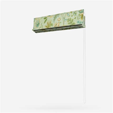 Chanterelle Mint Roman Blind