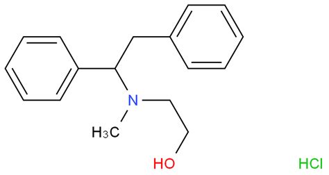 2 1 2 Diphenylethyl Methyl Amino Ethanol Hydrochloride 93723 25 2 Wiki