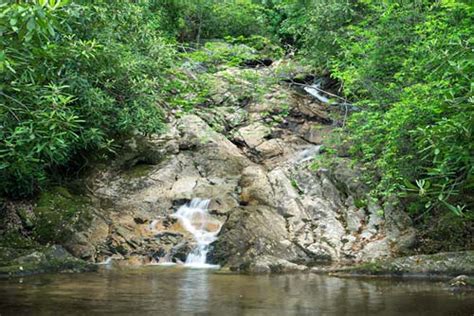 Dennis Cove Falls Cherokee National Forest Tennessee