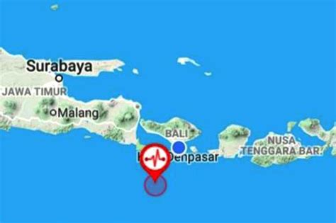 Bali earthquake measuring 6 magnitudes shook the Bali region