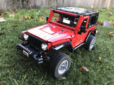 Lego Moc Jeep Wrangler By Madoca1977 Rebrickable Build With Lego