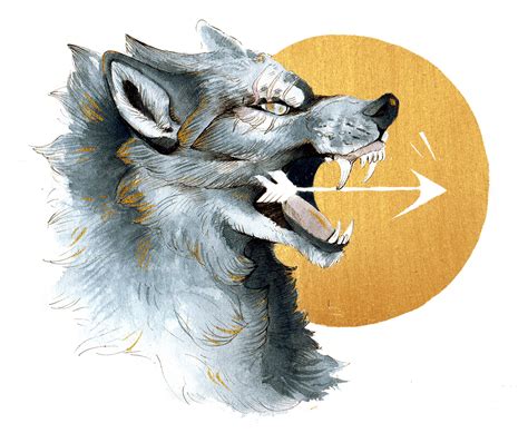 Golden Werewolf by RubisFirenos on DeviantArt