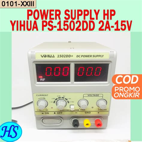 Jual Power Supply HP YIHUA 1502DD 2A 0 15V Digital ORIGINAL Shopee