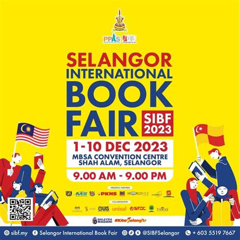 Pesta Buku Antarabangsa Selangor 2023 Sibf Jadual And Acara