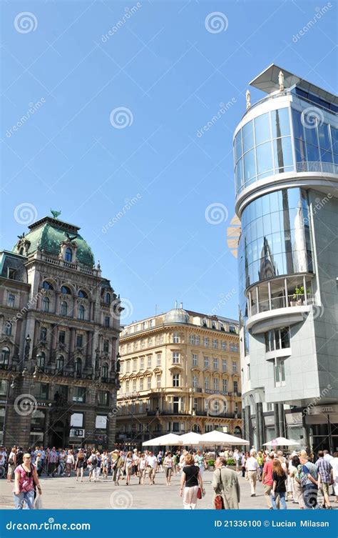 Vienna. City center editorial image. Image of european - 21336100