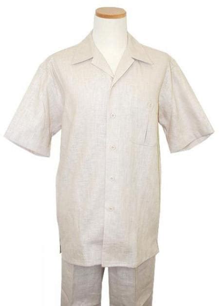 Linen Two Piece Set Mens Linen Sets Alberto Nardoni