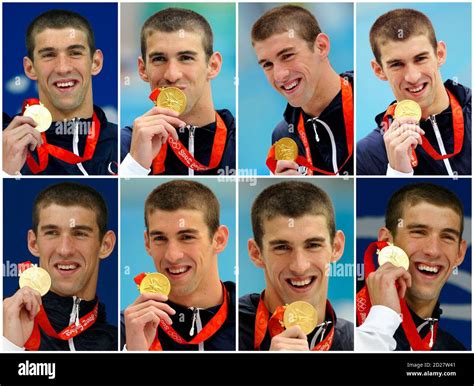 Michael phelps olympics medals Cut Out Stock Images & Pictures - Alamy