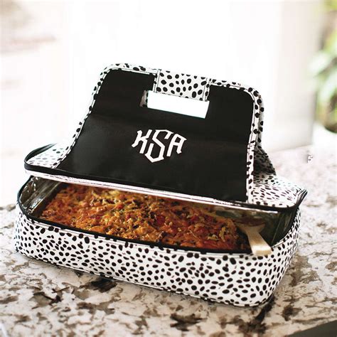 Monogrammed Casserole Carrier Marleylilly