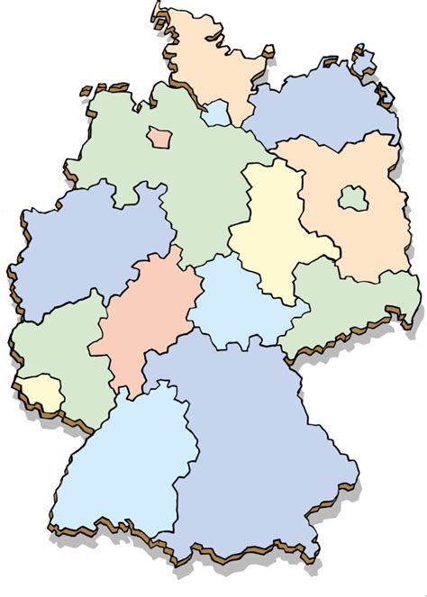 deutschen Bundesländer Diagram Quizlet