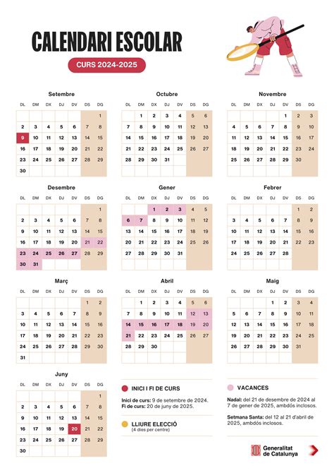 Calendari Escolar Ustecstes