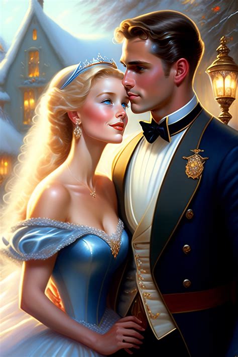 Lexica Beautiful Cinderella And Prince Charming Elegant Highly