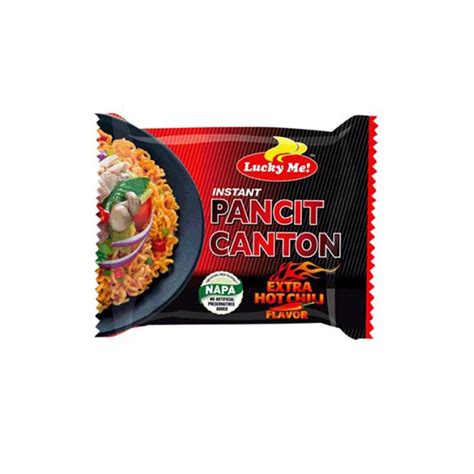Lucky Me Hot Chilli Pancit Canton G Oriental Shop