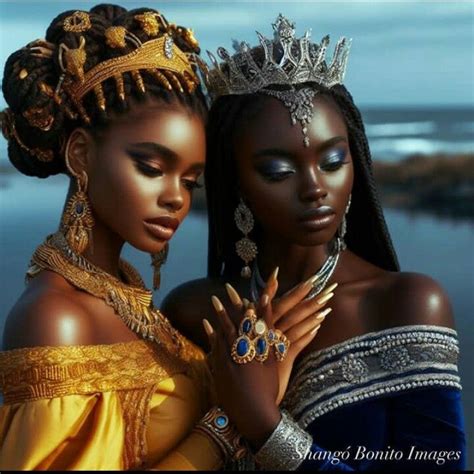 Yemaya Y Oshun In 2024 African Goddess Black Love Artwork Oshun Goddess