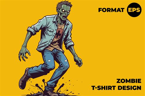 Zombie Graphic By C Gudzik · Creative Fabrica