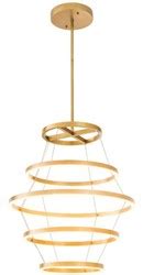 Casa Padrino Luxury Led Chandelier Antique Brass X H Cm