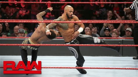 Ricochet Teams Up With Finn B Lor In First Raw Match Raw Feb