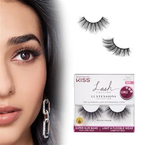 Amazon Kiss Lash Couture Luxtension False Eyelashes Russian