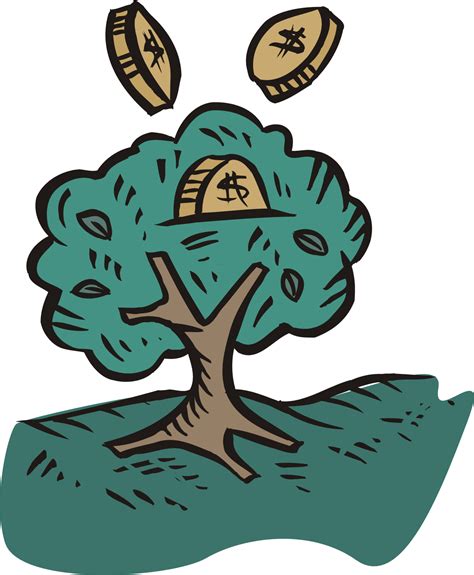 Money tree illustration 40547823 PNG