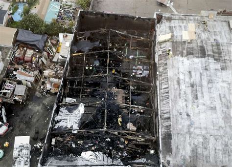 Sheriff Warehouse Fire Probe Focused In Area Full Of Appliances Sfgate