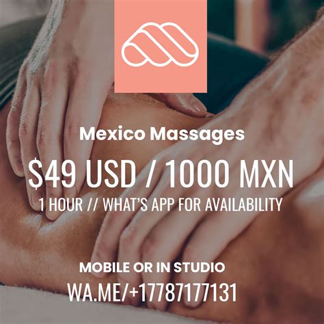 Mexico Massages Mexicomassages Twitter