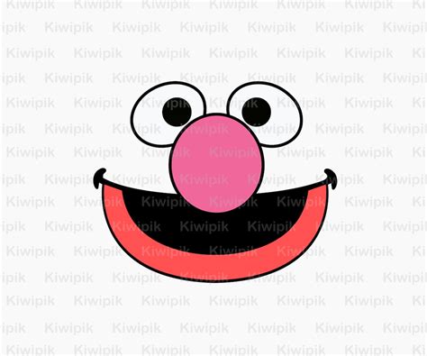 Sesame Street Grover Faces Svg Sesame Street Svg Grover Etsy