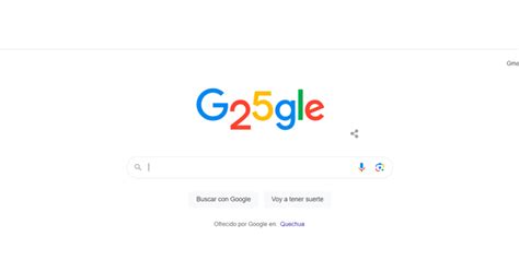 Doodle Del D A Celebra Los A Os Del Buscador Noticias