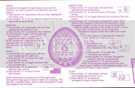 Tamagotchi Angel Guide (Version 1) - Tamagotchi Ancestors - TamaTalk