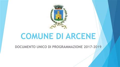 Documento Unico Di Programmazione 2017 2019 PPT